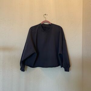 lululemon athletica Navy Crew Neck Sweater